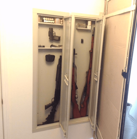 In-Wall Gun Safes